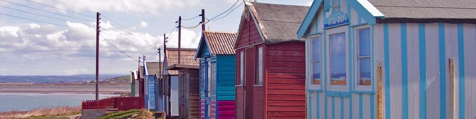 Beach huts