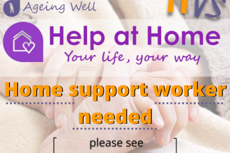 Home support worker ad 